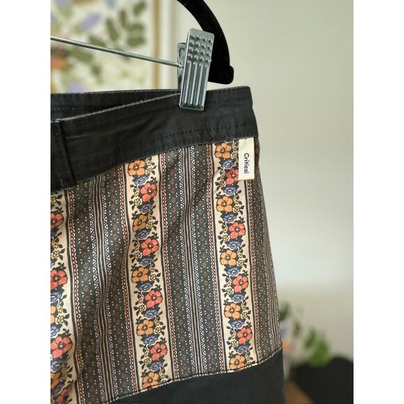 Critical Slide Ceremony Floral Striped 18in Board Short Swim Green Mens Size 30 - Picture 4 of 10